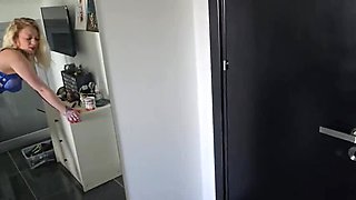 Stepdad Gets His Way! Sven (19) Fucks Horny Blonde Valery Venom at Home
