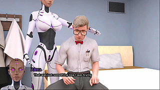 SEXBOT - she had an orgasm on my pillow