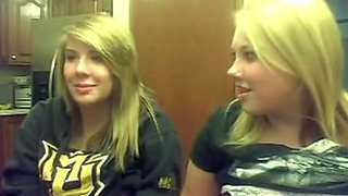 friends showing tits together on webcam