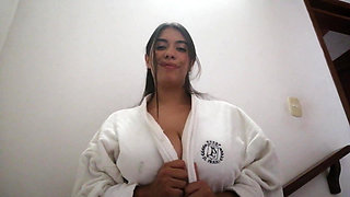 Your Latin Girlfriend Teasing You