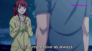 Girl enjoy is boyfriend in summing full