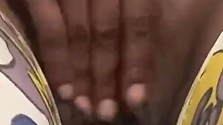 Stimulating My Big Clit Slapping My Pussy Intense Moaning Squirting Orgasms