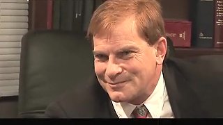 Office Whore Fucks her Boss on the Couch