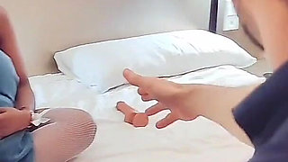 Spanking and Duct Tape Bondage Ebony Maid for Being Dirty