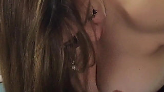 Amateur Latina Couple Real Hot MILF Lingerie Doggystyle, Bouncing Tits Explicit Oral Cum in Mouth Casero Passion