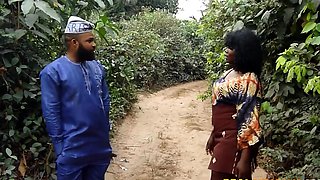 African Party Couple Sneaks Off For BJ