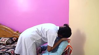 Indian Doctor and Nurse Fuck Hard During Night Shift Homemade