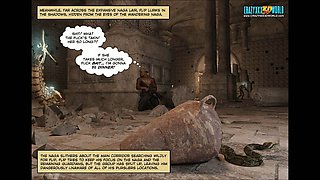 3D Comic. Clara Ravens. Episode 3