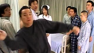 Creampied asian nurse