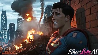 Heroine Offers Her Tight Pussy to Save the City - 3D Animated Anal Creampie