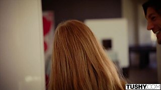 Jean and Lena's anal creampie scene