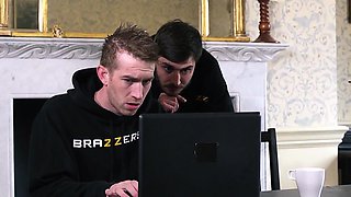 Pierced tattooed monsterboob bimbo fucking