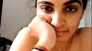 Sexy indian housewife nude strip show on webcam