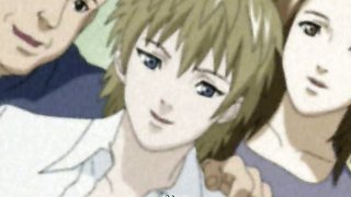 Chained hentai maid gets ass toying