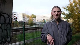 GERMAN SCOUT - Blonde Fitness Model Teen Lexi Star