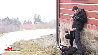 German amateur Sofia Lee sports hotel compilation HD - outdoor group fun with nature action