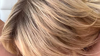 Watch How Mrlucky POV Cums All Over Mine and Kali Roses Tits