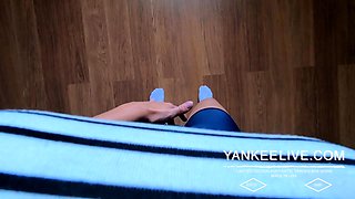 Big Tits German Babe's POV Orgasm