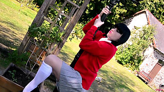 Red Uniform Video Featuring Natahlia Steel