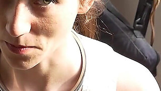 Maid Cleaning Against the Clock or Else a Spanking Awaits