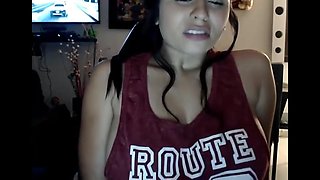 Flashing while cousin is there number two