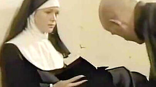 The Sin for This Nun Is Hot Like the Hard Cock Sucking and Pounding Her Cunt