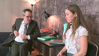 Russians Sara & her lover explore taboos: HD anal, Russian-accented BJs