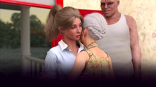 Milf, big tits, anime hentai