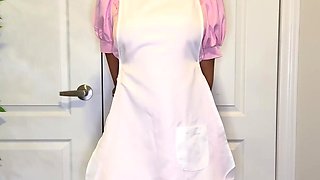 Hot Black Maid Does Some Webcam Black and Ebony