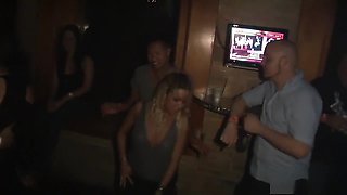 Exotic pornstar in incredible group sex, voyeur porn clip