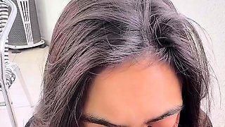 Brenda Trindade Deepthroat Blowjob In Balcony Onlyfans