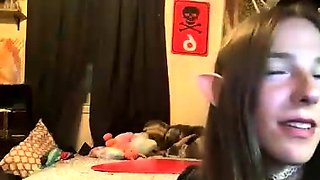 Amateur crossdresser solo play