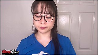 Asian Nurse Medical Exam & Cures Penis -asmr Face Sitting With Kimmy Kalani