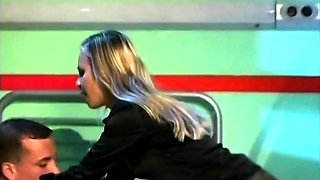 Blowjob and hardcore fucking with babe