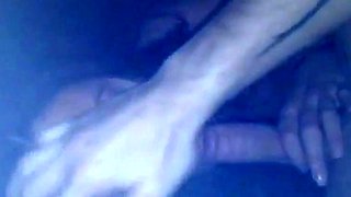 Chinese Amateur Gives a Slippery Blowjob and Handjob