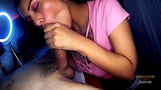 18yo Big Boobs Girl Addicted To Blowjobs
