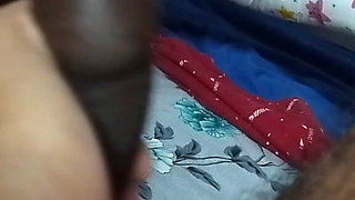 Hairy pussy quick fuck and Dick play by wife