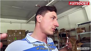 Busty German Blonde Fucked Hard In The Back Of A Van With Jason Steel And Lilli Vanilli