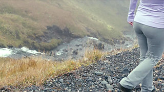 Visiting Anal Valhalla with beautiful submissive PAWG, Silvia Soprano