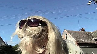 Busty mother in law taboo sex outdoors