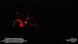 Amateur Italian Wife Makes Stranger Cum in Parking Lot - Cuckold Husband Watches