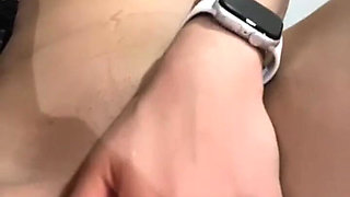 Korean Teen Model Touching Pussy and Showing Perfect Tits