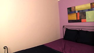 Chubby Brunette Big Boobs Dildo Masturbation