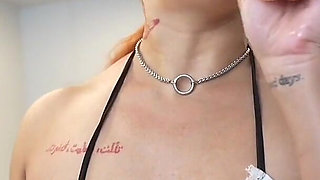 Sexy Big Ass Big Boobs Maid Sucking and Fucking Dildo POV