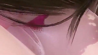 Mature Milf eating Young Asian pussy : 3D Porn