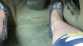 Pedal Pumping in 5 in Heels