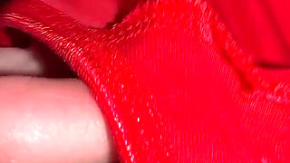 Post-sex Ovulation Pussy Close up - Wet Pink Hole Full of Slimy Mucus & Breeding Talk