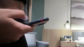 Pink labia close up of naive brunette