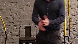 Sex office, part 6. four big dicks for employee of the month