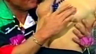 Brunette Babe's Sloppy Titfuck and Dripping Pussy Pound